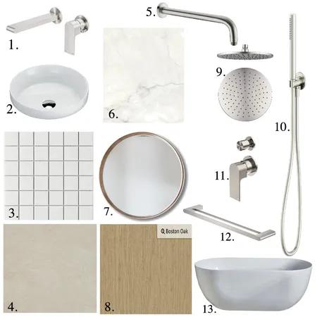 Aura - Bathroom Interior Design Mood Board by Styled Interior Design on Style Sourcebook