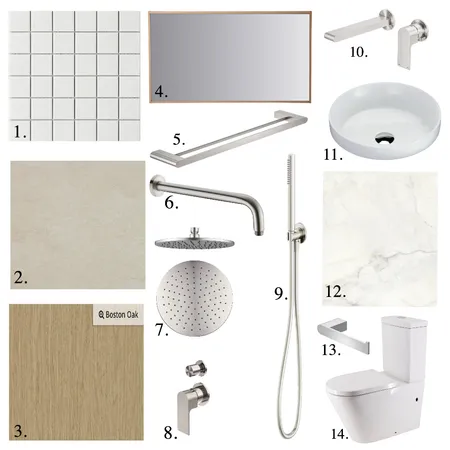 Aura - Ensuite Interior Design Mood Board by Styled Interior Design on Style Sourcebook