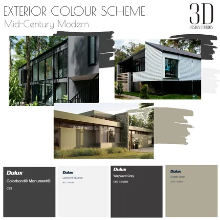 Mid-Century Interior Design Mood Board by Designer3D on Style Sourcebook