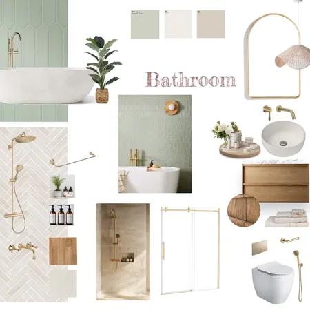 Bathroom mood board Interior Design Mood Board by Pinal Parsana on Style Sourcebook