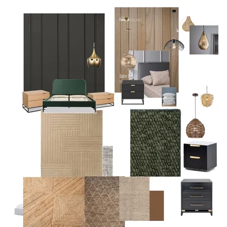 contemporary bedroom Interior Design Mood Board by KatieFed on Style Sourcebook