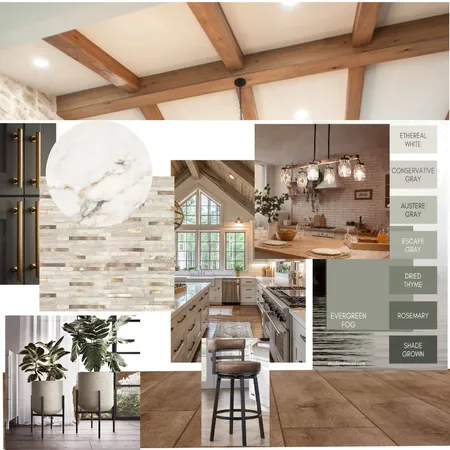 Modern Farmhouse Interior Design Mood Board by Tnp24 on Style Sourcebook