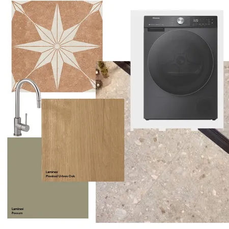 Mediterranean simple Laundry Interior Design Mood Board by Coastalsunsetparadise on Style Sourcebook