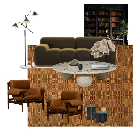 Library Interior Design Mood Board by Authentic Spaces on Style Sourcebook