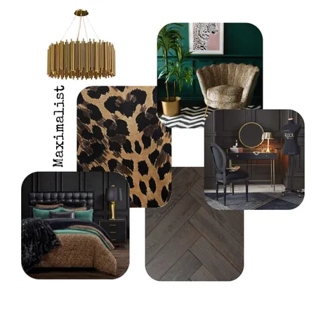 Bedroom Leopard Interior Design Mood Board by michellemcardle on Style Sourcebook