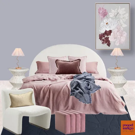 Bedroom Design Interior Design Mood Board by Mood Indigo Styling on Style Sourcebook