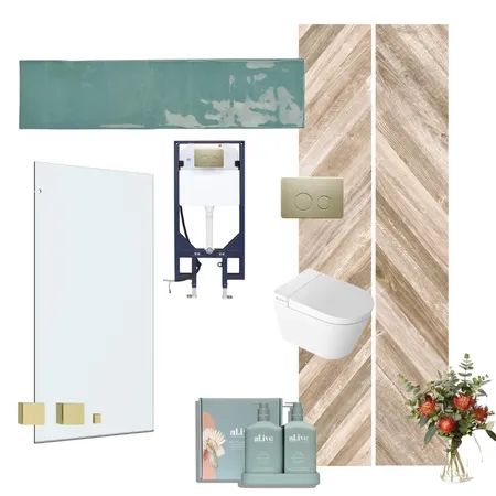 Complete Bathroom Package - Designed by Shaynna Blaze Interior Design Mood Board by Beaumont Tiles on Style Sourcebook