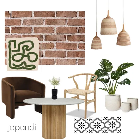 Restaurant_Japandi Interior Design Mood Board by shambhavi10 on Style Sourcebook