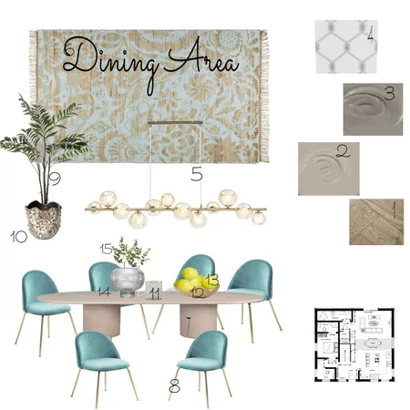 dining area Interior Design Mood Board by lisabet on Style Sourcebook