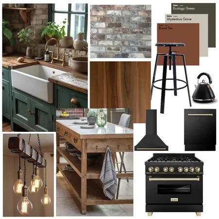 Rustic Kitchen Interior Design Mood Board by Jayden Nel on Style Sourcebook