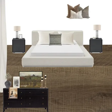 Bedroom bedside table Interior Design Mood Board by zukanoviccc on Style Sourcebook