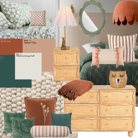 Little Girls Bedroom Interior Design Mood Board by GoldenYears76Designs on Style Sourcebook