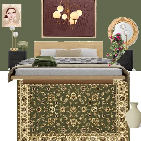 Eclectic bedroom Interior Design Mood Board by Laurini on Style Sourcebook