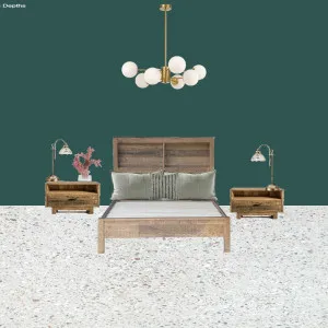 habitación  verde Interior Design Mood Board by agustina.vannucci on Style Sourcebook