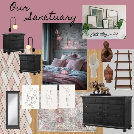 Our Sanctuary Interior Design Mood Board by ColHud on Style Sourcebook