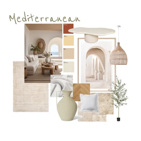 Mediterranean Design Style Mood Board Interior Design Mood Board by KaitlynG on Style Sourcebook