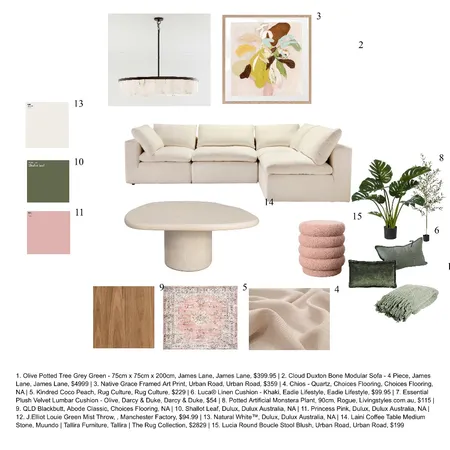 Living room mood board Interior Design Mood Board by Alexis Herrera Interior Design on Style Sourcebook