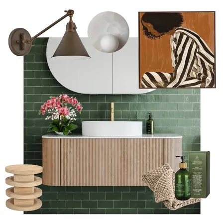 Bathroom Jewel Interior Design Mood Board by Moodblogs on Style Sourcebook