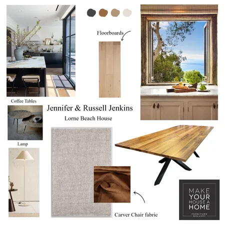 Jennifer & Russell Jenkins Mood Board Interior Design Mood Board by MarnieDickson on Style Sourcebook