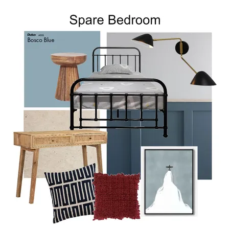 Nadur Spare Bedroom Interior Design Mood Board by JitkaS on Style Sourcebook