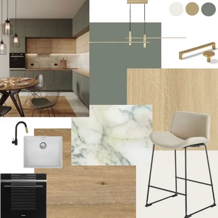 green kitchen Interior Design Mood Board by Ruth Fisher on Style Sourcebook
