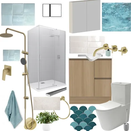 Ensuite Bathroom BP Interior Design Mood Board by Bawleygirl on Style Sourcebook