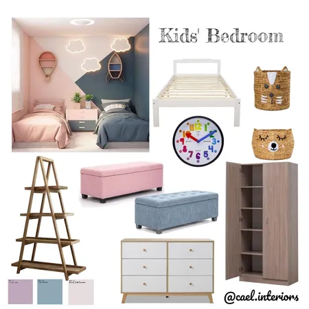 Kid's Bedroom Interior Design Mood Board by Cae_labitag on Style Sourcebook