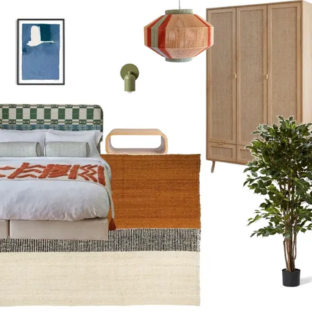 70s bedroom Interior Design Mood Board by Maria.sidiropoulou124@gmail.com on Style Sourcebook