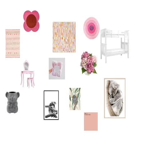 Essie's bedroom Interior Design Mood Board by Project M Design on Style Sourcebook