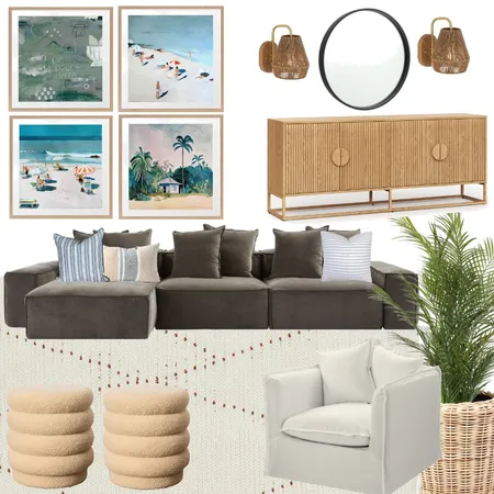 Living Interior Design Mood Board by Bianco Design Co on Style Sourcebook