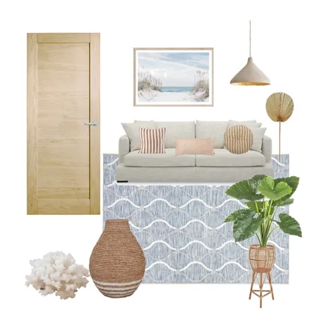 Coastal Living Room Interior Design Mood Board by Corinthian Doors on Style Sourcebook