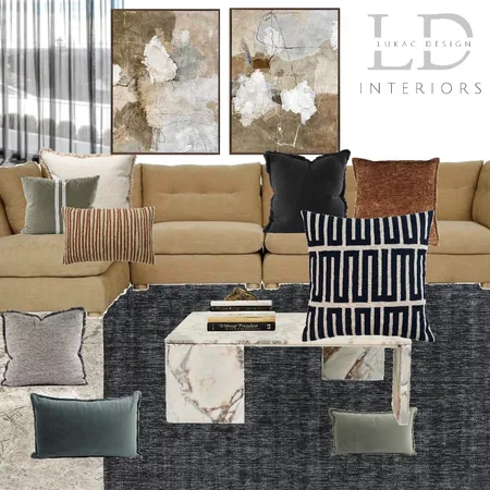 Steph and Troy - Living 1 Interior Design Mood Board by lukacdesigninteriors on Style Sourcebook