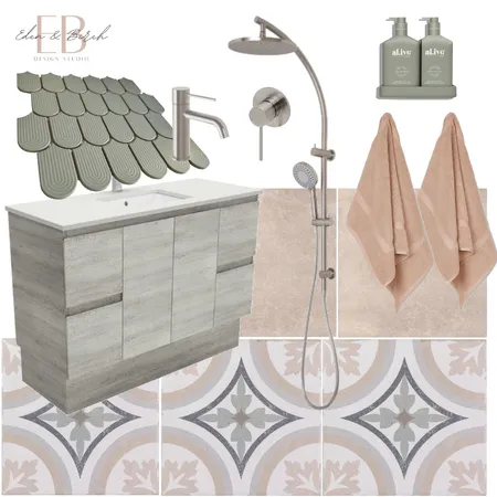 Birthamba Bathroom Reno Style 2 Interior Design Mood Board by Eden & Birch Design Studio on Style Sourcebook