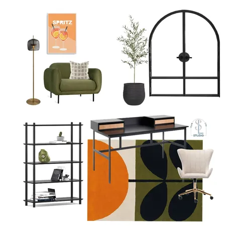 Manhattan Study Interior Design Mood Board by Studio Style Life on Style Sourcebook