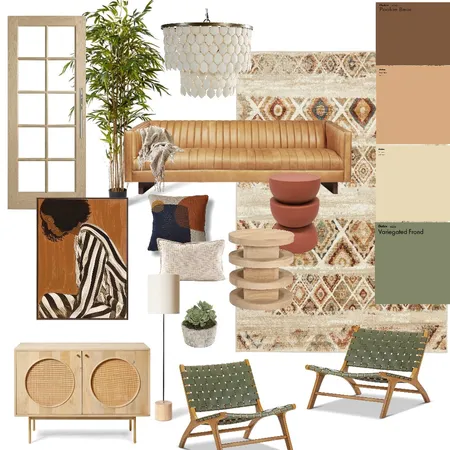 Modern vintage livingroom Interior Design Mood Board by Reham157@gmail.com on Style Sourcebook