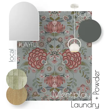 Mentiplay Laundry/powder room Interior Design Mood Board by Local Interior Design on Style Sourcebook