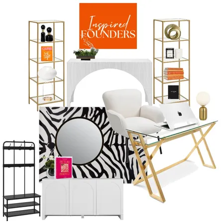 Priscilla's Creative Space Interior Design Mood Board by The Ginger Stylist on Style Sourcebook
