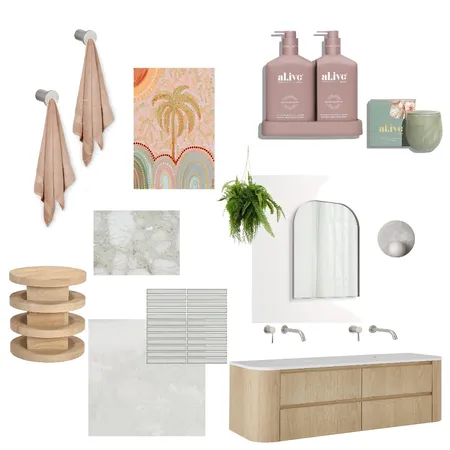 Kids Bathroom Interior Design Mood Board by Jessie T Designs- Specialising in: Interior Design, Colour Consulting, Interior Decorating and Styling for Sale on Style Sourcebook
