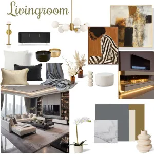 livingroom Interior Design Mood Board by Annakrnt on Style Sourcebook