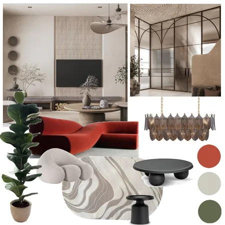 Studio autumn -A3 Interior Design Mood Board by logi on Style Sourcebook