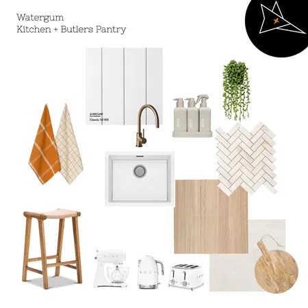 Watergum Kitchen + Butlers Pantry Interior Design Mood Board by FOXKO on Style Sourcebook