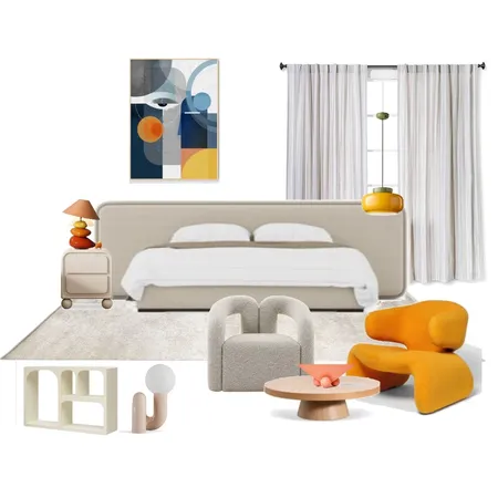 bedroom 4 Interior Design Mood Board by Arch alaa on Style Sourcebook