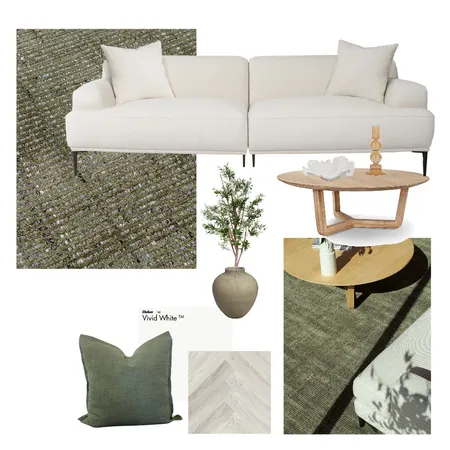 OLIVE ACCENTS Interior Design Mood Board by Tallira | The Rug Collection on Style Sourcebook