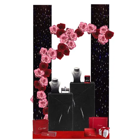 cartier window display digital Interior Design Mood Board by elissaelosta on Style Sourcebook