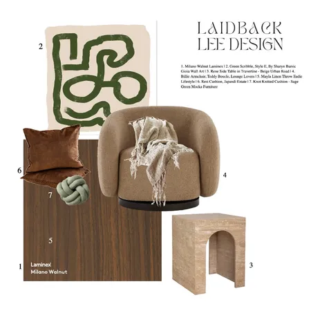 005 Interior Design Mood Board by LAIDBACK LEE DESIGN STUDIO on Style Sourcebook