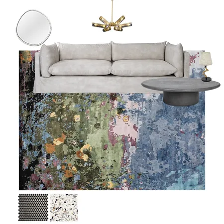 SUMMER COCKTAILS Interior Design Mood Board by Tallira | The Rug Collection on Style Sourcebook