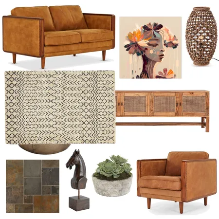 Edwards Cabin - Lounge room Interior Design Mood Board by Interiors by Samandra on Style Sourcebook