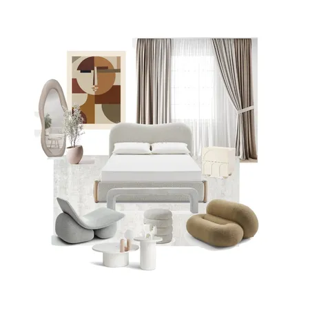 bedroom 2 Interior Design Mood Board by Arch alaa on Style Sourcebook