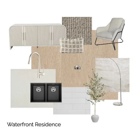 Waterfront Residence 0.1 Interior Design Mood Board by CB Interior Design on Style Sourcebook