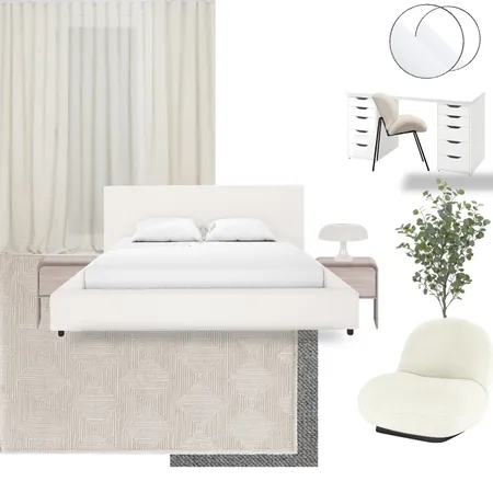 Serene Bedroom Interior Design Mood Board by Myamya on Style Sourcebook